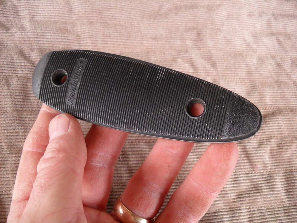 Vintage Remington Aluminum Rifle Butt Plate D17015 5 1/8