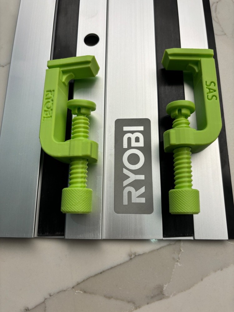 Ryobi Track Saw Guide Rail G-Clamp All-In-one (PK-2) Complete!