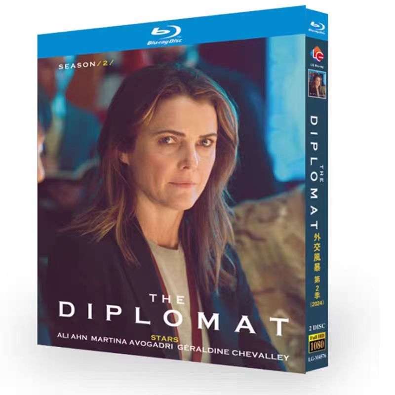 The Diplomat Season 2 2024 TV Series Blu-ray BD 2 Disc All Regin Box Set