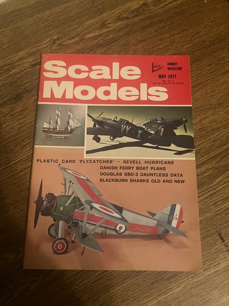 Vintage Back Issue of Scale Models Magazine - May 1971