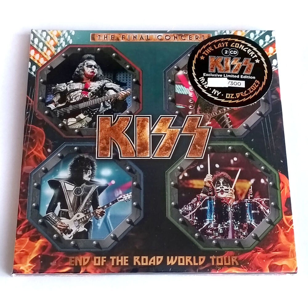 KISS - NEW YORK USA 2023 End Of The Road Final 2 CD Set