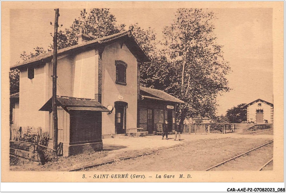 CAR-AAEP2-32-0152 - SAINT-GERME - The Station