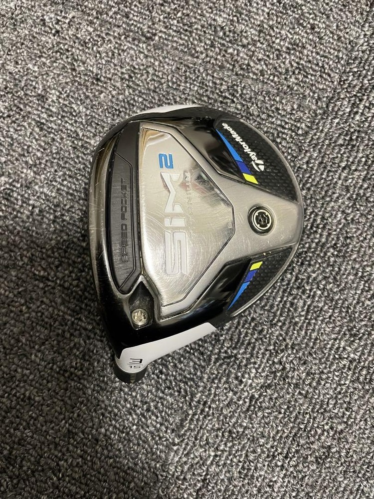 TaylorMade SIM2 3W Left-Handed Head Only with Cover Good Condition