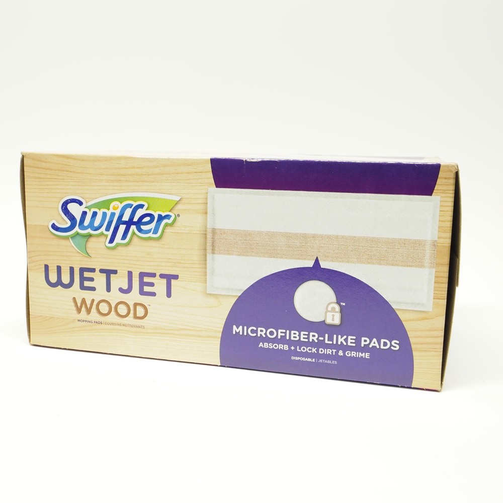 Swiffer WetJet Wood Pads Floor Microfiber Pads 20 Count