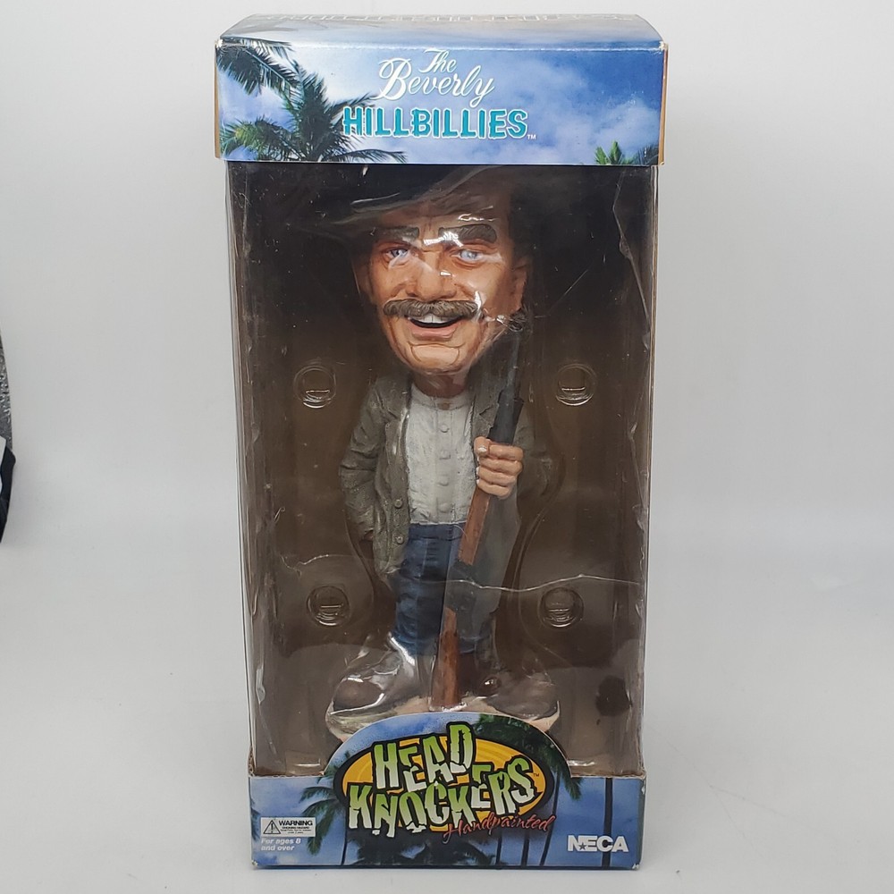 NECA The Beverly Hillbillies Jed Clampett Bobblehead New In Box Fast Shipping