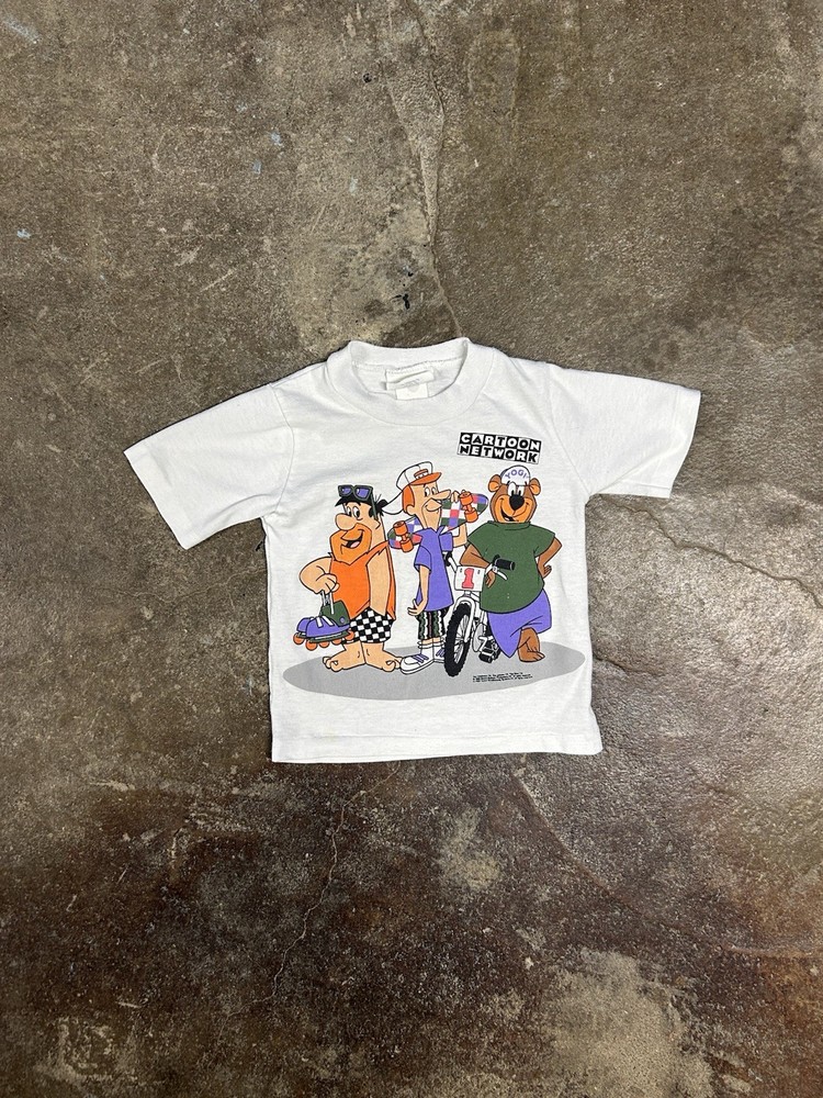 Vintage Cartoon Network Character Kids Tee Double Sided