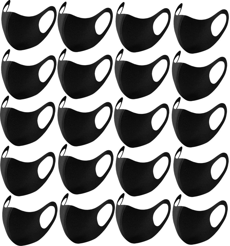 20PC Royalze Lightweight Unisex Reusable Dust Face Coverings