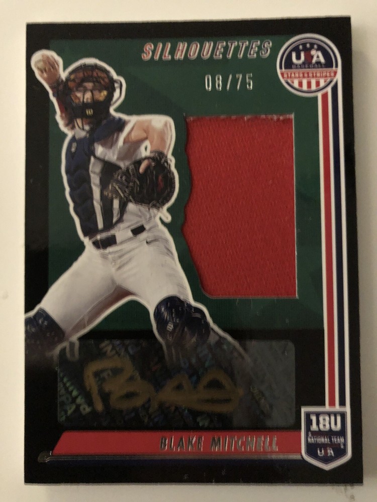 Bobby Witt Jr RC Mitchell /75 Cross 3 Rookie AUTO Loftin Kansas City Royals Lot