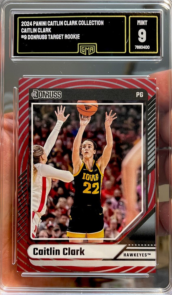 2024 Panini Caitlin Clark Rookie Collection Target Red SP Mint 9 Fever