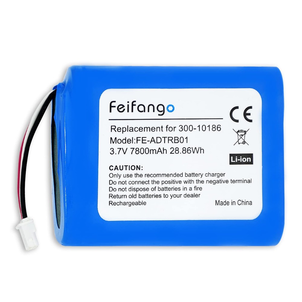 3.7V 7800mAh Replacement Battery for 300-10186 Compatible with ADT Command Sm...