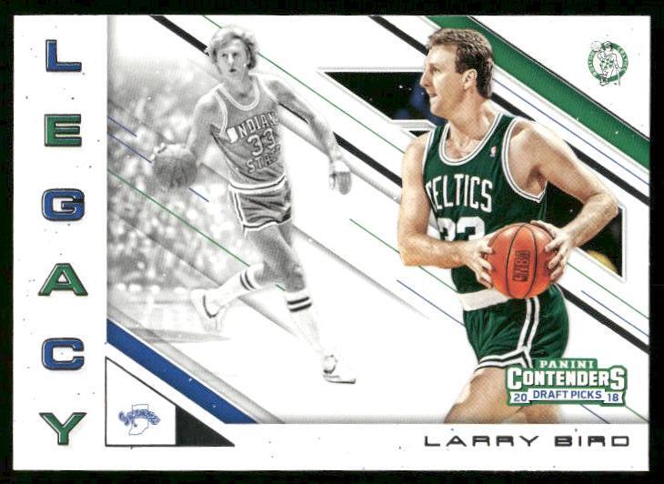 2018 Panini Contenders Draft Picks #23 Larry Bird Legacy