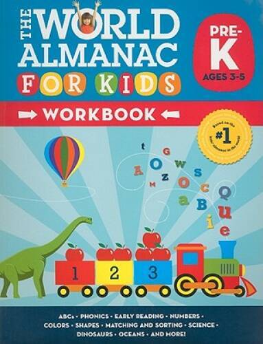 World Almanac for Kids Pre-K Workbook - Paperback in Good Condition