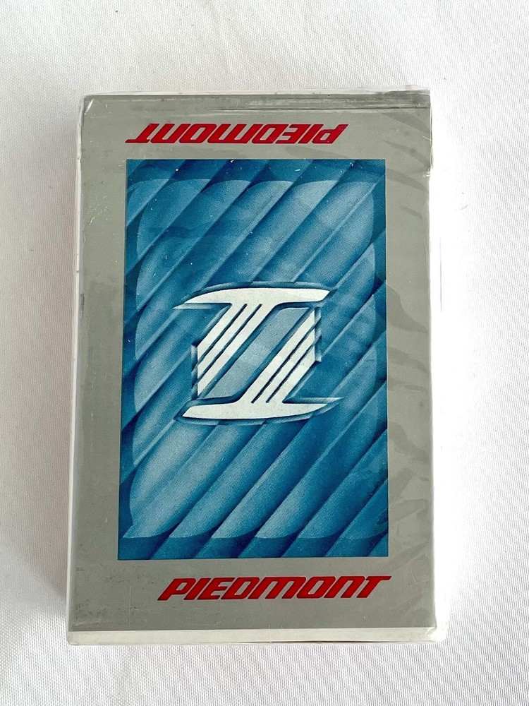 Vintage Piedmont Airlines Bridge Size Playing Cards New Sealed