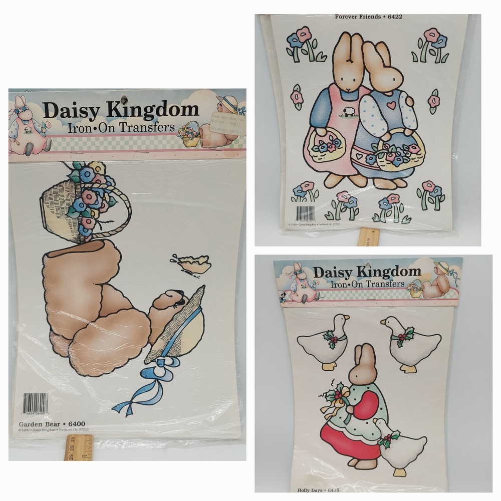 Daisy Kingdom Iron-On Transfer 