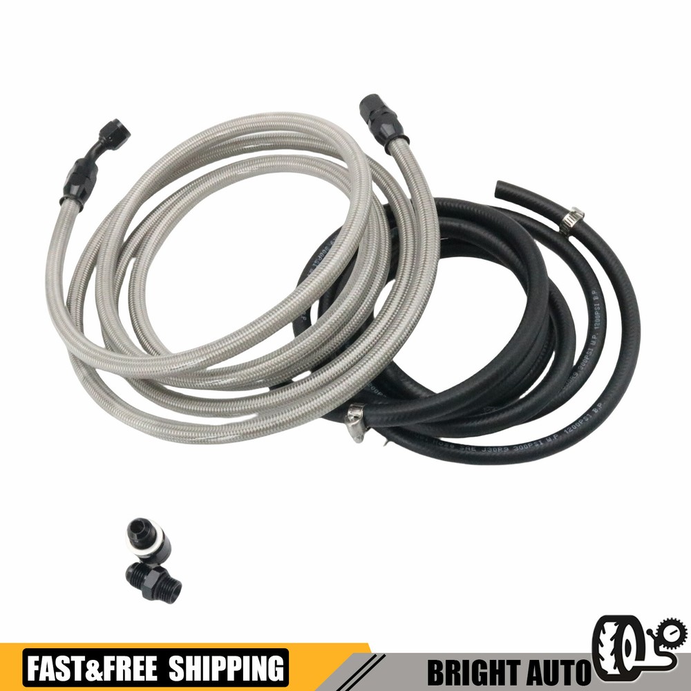 Fuel Feed Line & Rubber Return for 1996-2000 Honda Civic Sedan Coupe 1.6L