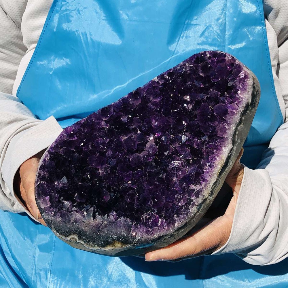 3040g Natural Uruguayan Amethyst Cluster Cave Display Specimen Healing Crystal 2538