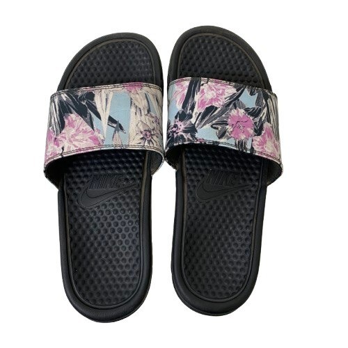 Nike Women’s Benassi JDI Floral Print Slides- Size 8