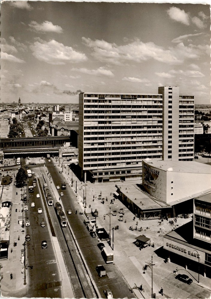 Berlin-Charlottenburg, Hardenbergstraße, Bahnhof Zoo, Hans Andres Ver Postcard