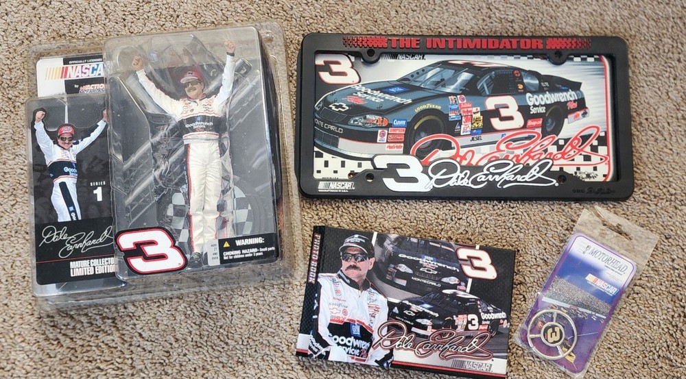 Vintage Dale Earnhardt NASCAR memorabilia collection