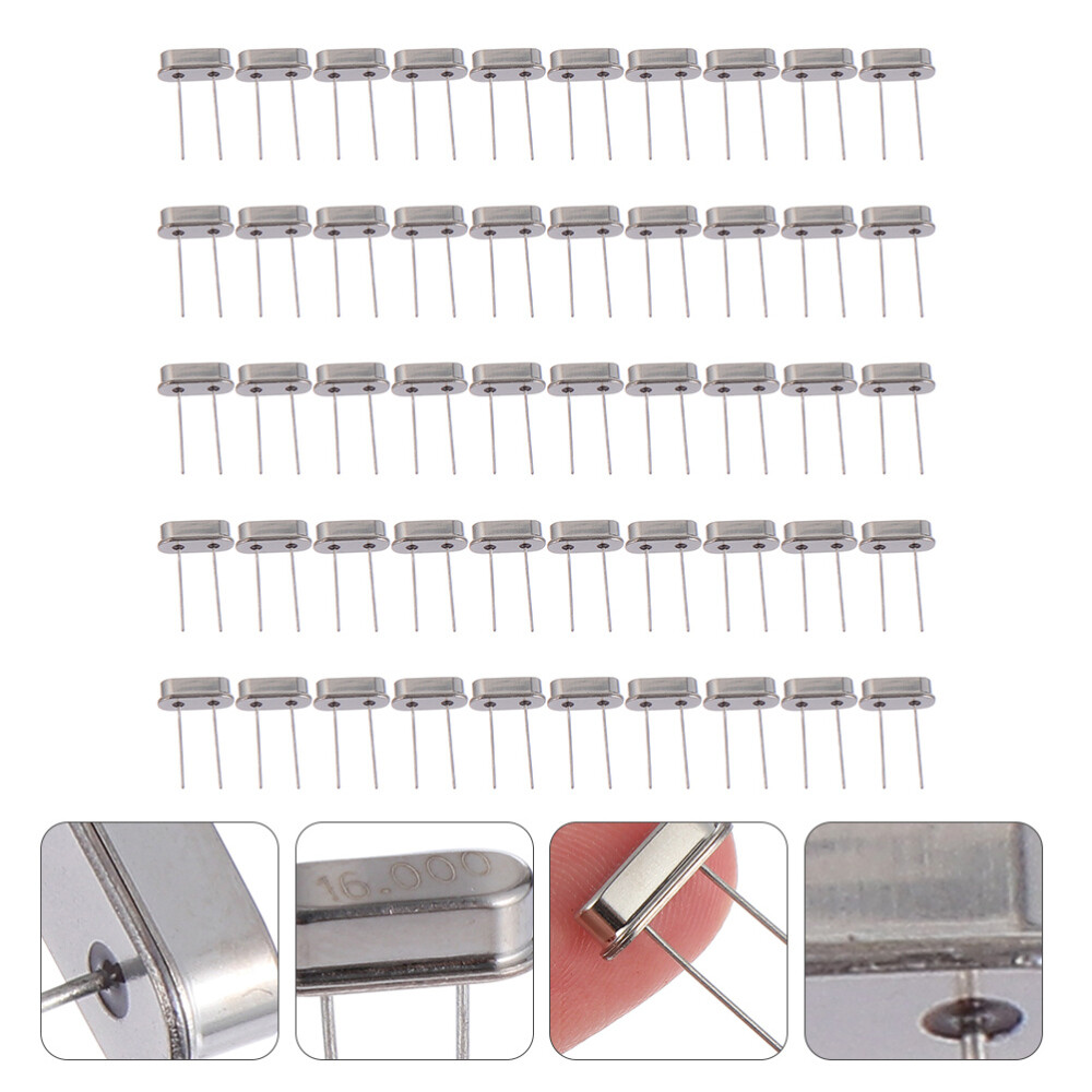 100-Piece Portable Quartz Resonator Passive Crystal Oscillator Kit