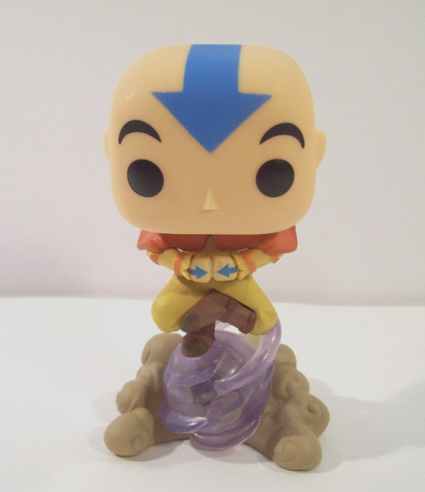 Funko Pop Avatar Aang on Airscooter Vinyl Figure #541 NWOB-image