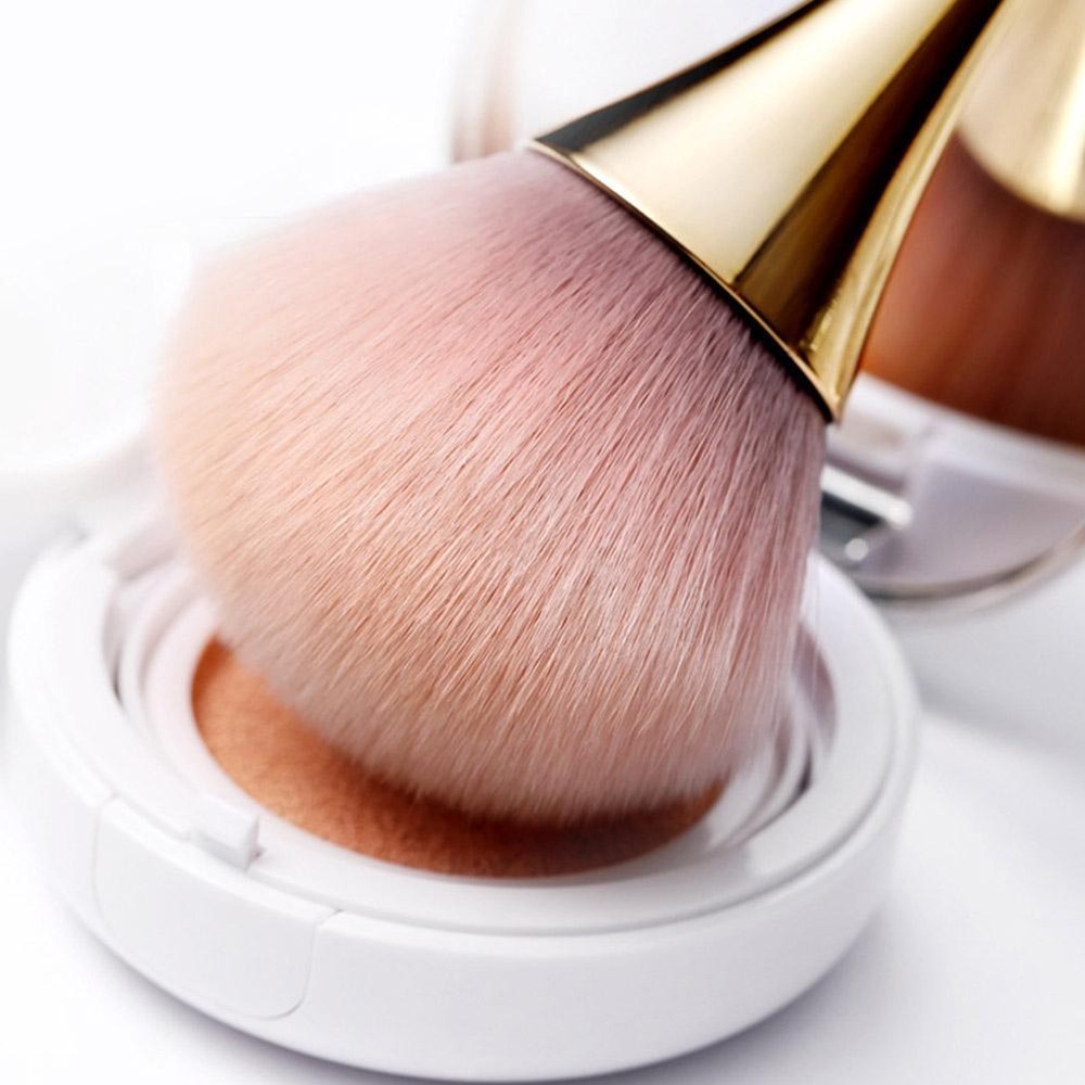 Rose Gold Makeup Brush Soft Big Powder Blush Brush/~Ç
