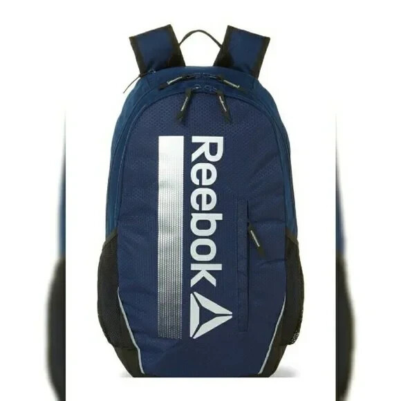 REEBOK SPORT TRAINER PACK MEN BLUE ADJUSTABLE STRAP WORK/SCHOOL/TRAVEL ORGANIZED