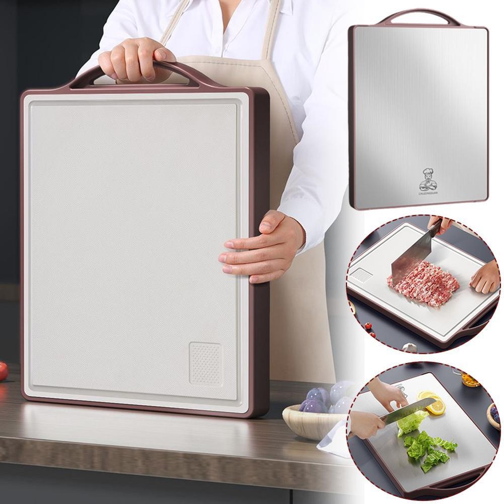 Stainless Steel Cutting Board Multi-functional Not Easily Worn Cutting Board'