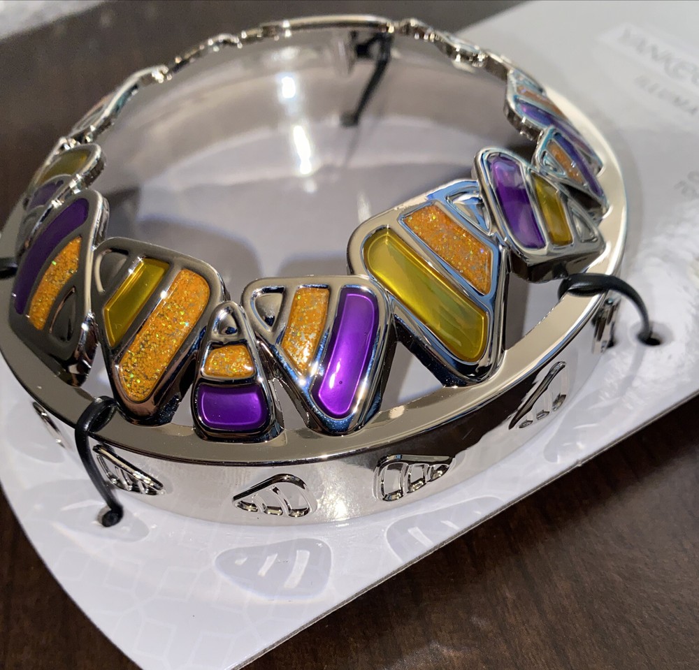 YANKEE CANDLE SWEET TREATS CANDY CORN ILLUMA LID TOPPER HALLOWEEN NEW Seduction