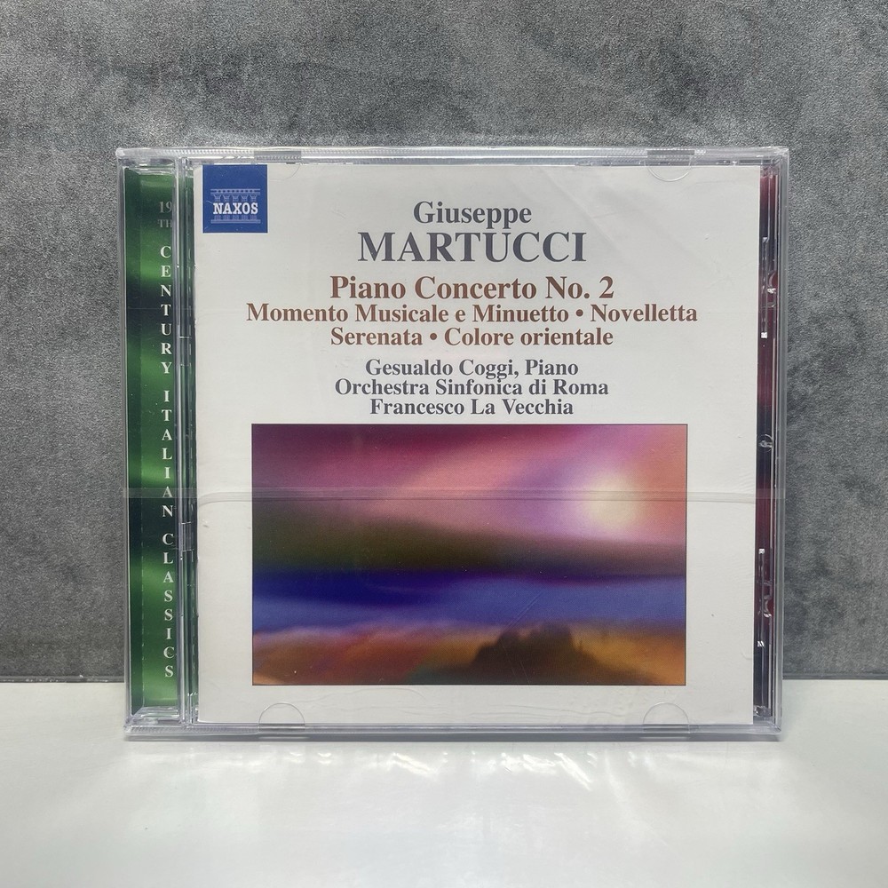 Martucci Piano Concerto No 2 Orchestral Music 4 CD 2009 Coggi Vecchia Sinfonia Di Roma