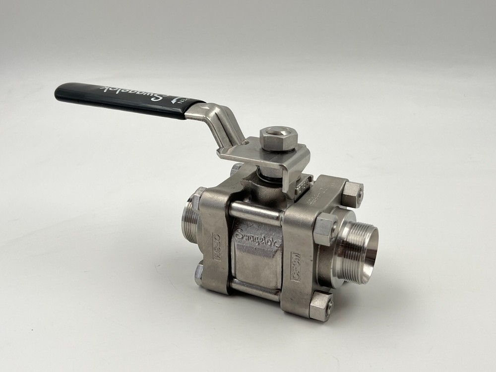 Swagelok SS-65TS16-JL-NL-SC11 Socket Weld Ball Valve