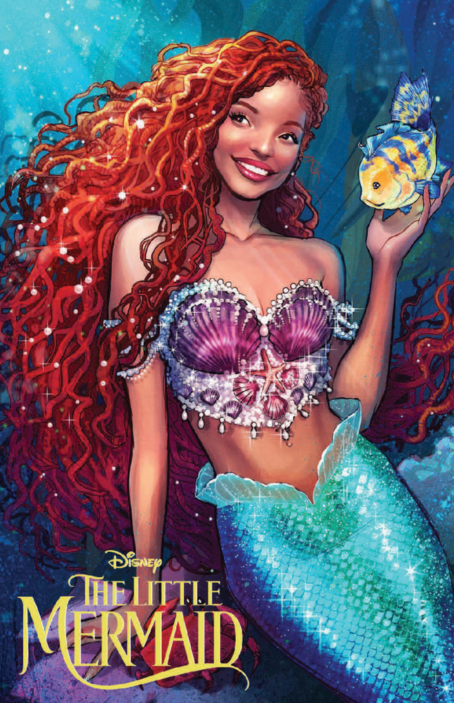Little Mermaid Ariel 13x19 Satin Poster Disney Wall Art Decor