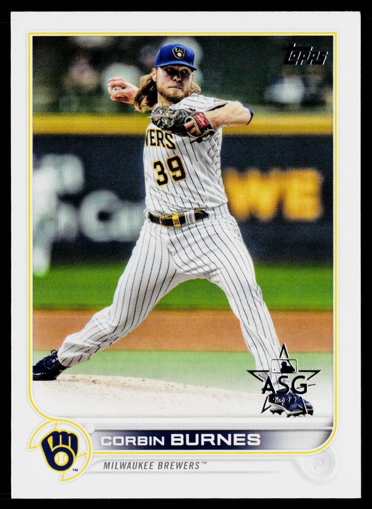 2022 Topps All-Star Game Stamped #240 Corbin Burnes Milwaukee Brewers