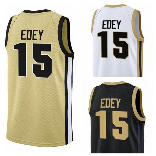 Vintage Design Edey #15 Basketball Jersey Youth/Men Stitched Custom Name S-6XL