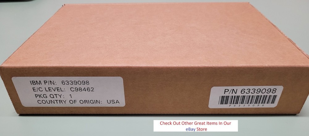 IBM 6339098 TYPE 1 TO DB9 TOKEN RING CABLE, 8 FT **NEW**