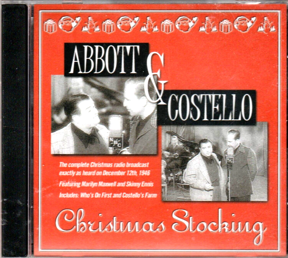 Abbott & Costello - Christmas Stocking - radio broadcast - CD, Brand New-image