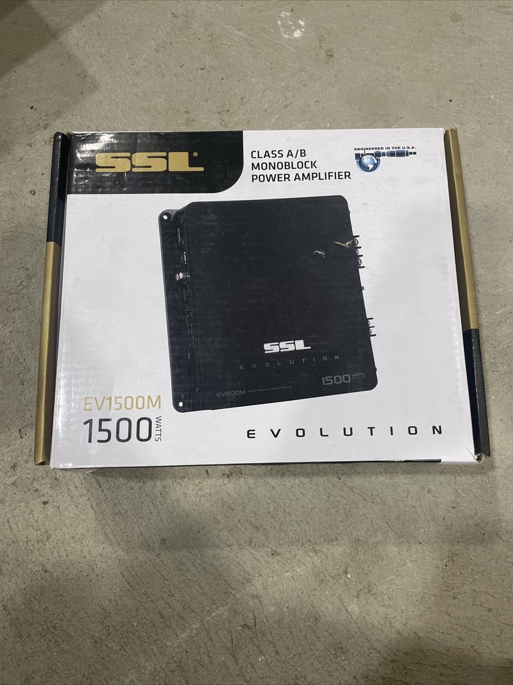 Sound Storm EV1500M Evolution Series Car Audio Amplifier Parts