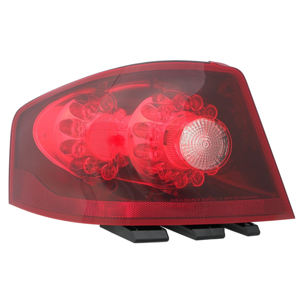 Rear Brake Tail Light Lens and Housing Assembly Replacement for Dodge 2011-2014