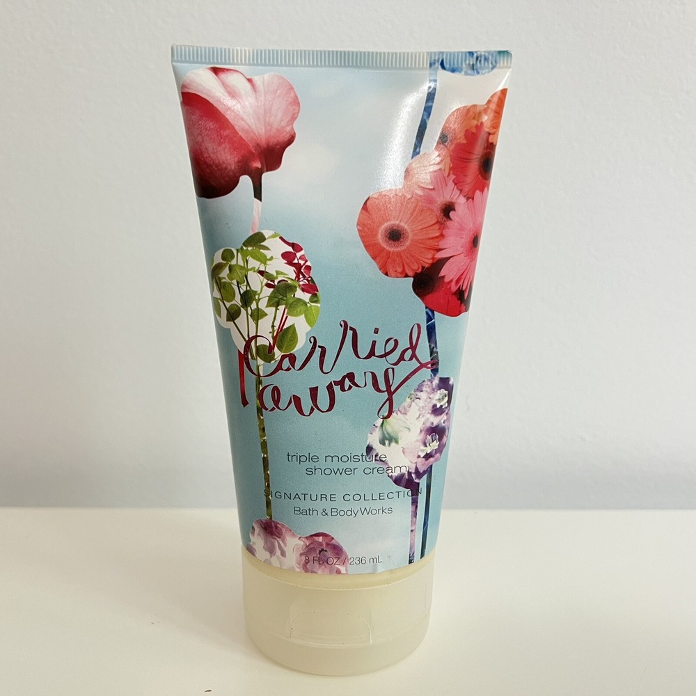 Bath & Body Works Signature Carried Away Triple Moisture Shower Cream 8 oz