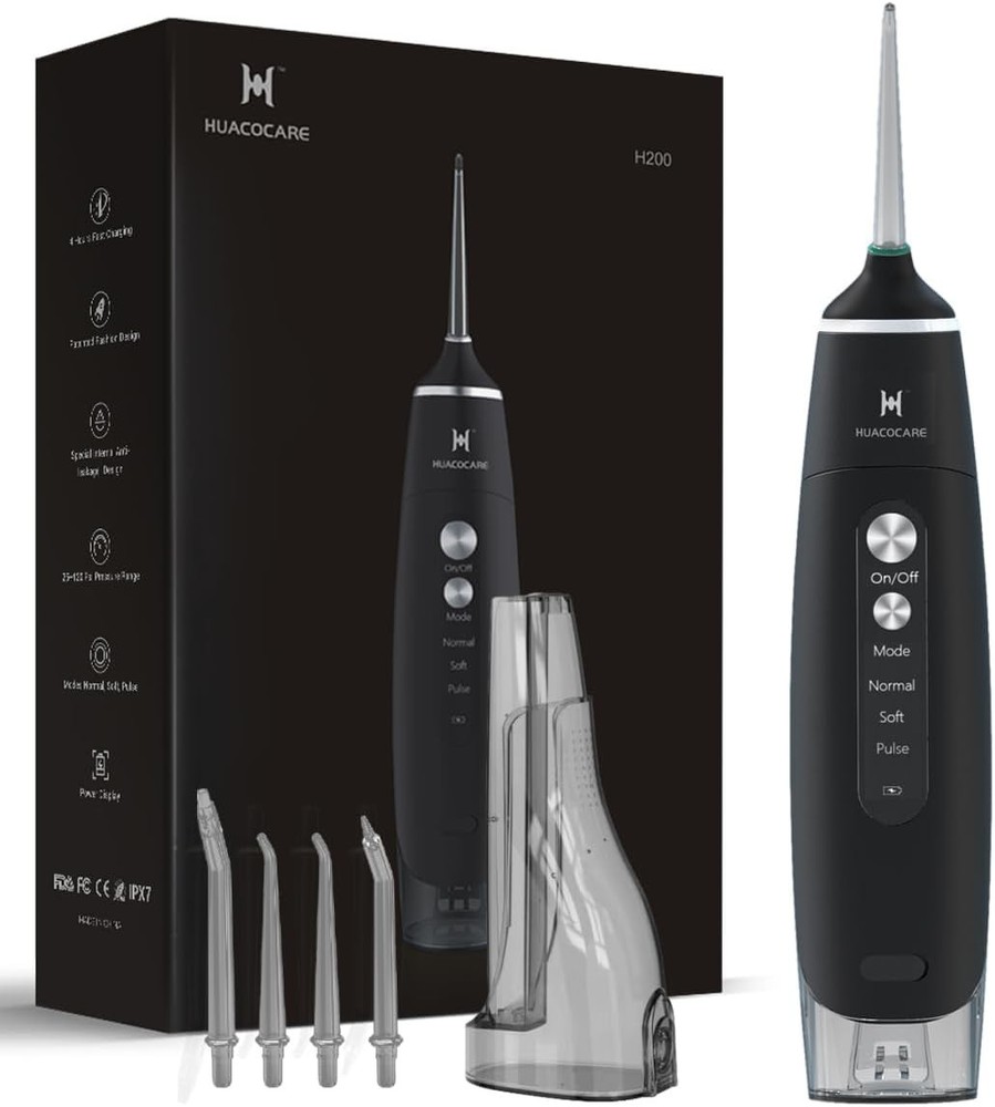 Water Flosser Equipped with Two Water Tanks for Home and Travel