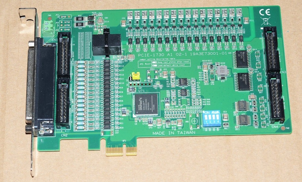 NEW Advantech PCIE-1730 A1 02-1 19A3E73001-01 isolated digital input 32 I/O