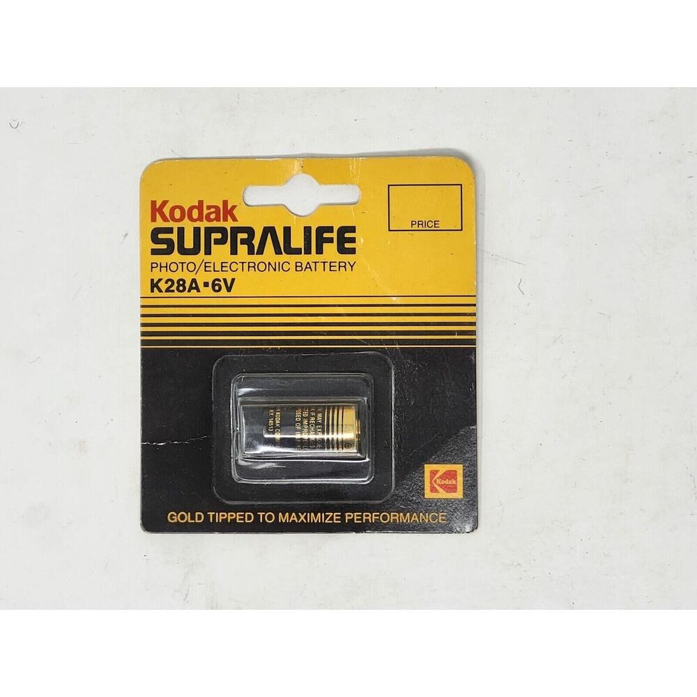 Kodak SupraLife K28A 6 Volt Battery