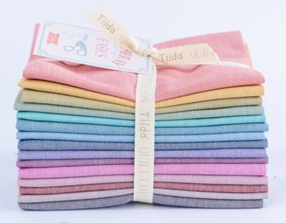 Chambray fqb 15 Fabrics Fat Quarter Bundle, Multi