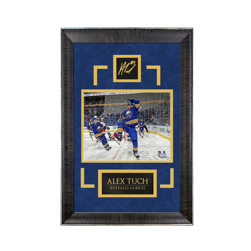 Alex Tuch Buffalo Sabres Framed Hockey Photo 16x23 Sports Deluxe