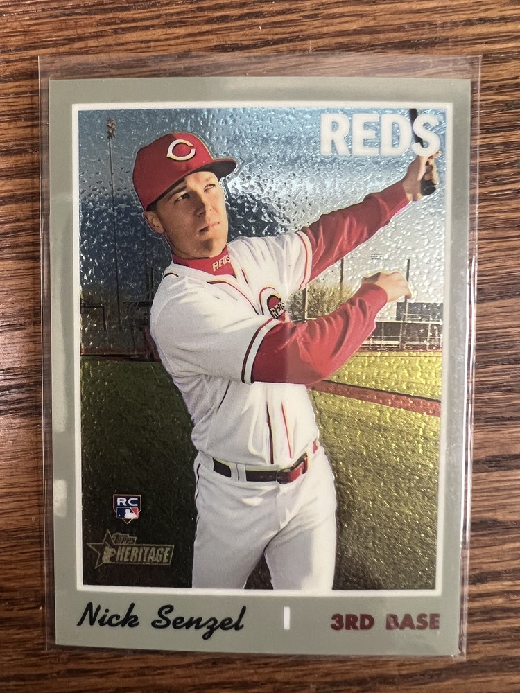 2019 Topps Heritage #THC-507 Nick Senzel Chrome #/999