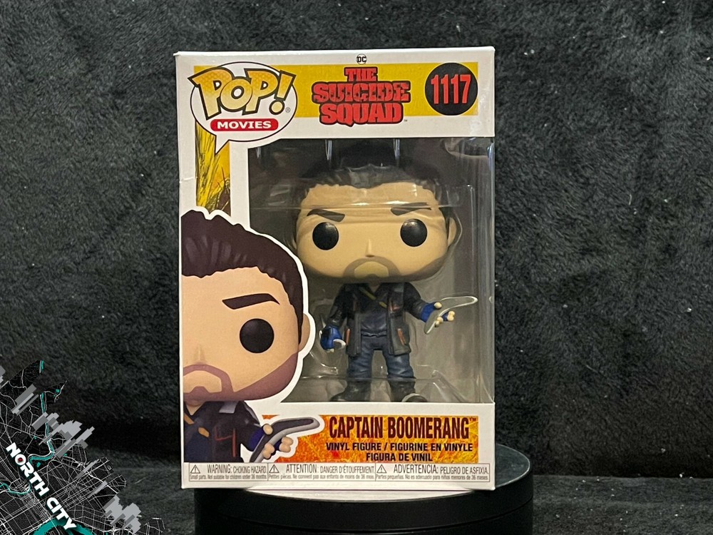 Funko Pop! #1117 Captain Boomerang (The Suicide Squad) w/ protector