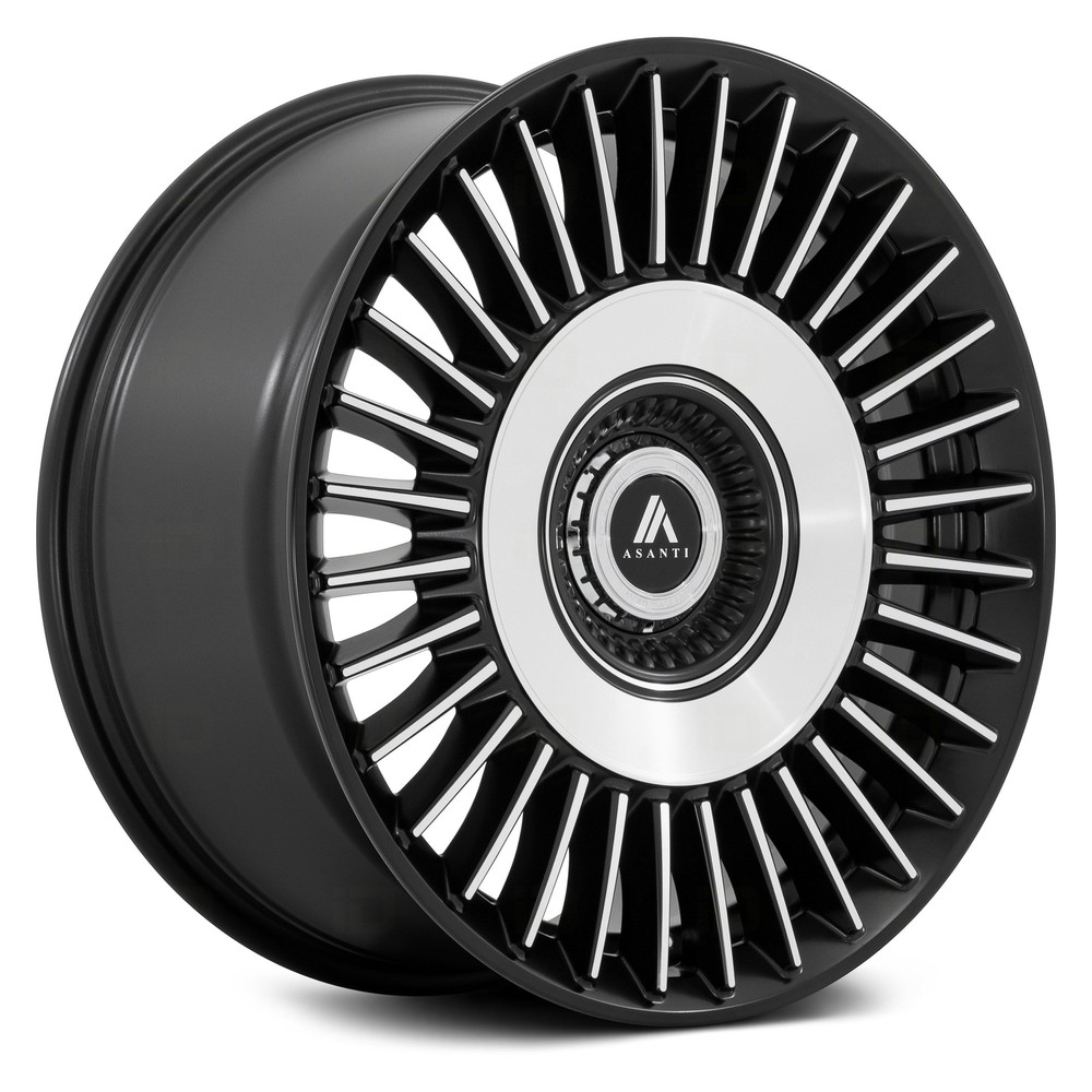 Asanti AB040 TIARA 20x9 Gloss Black Wheels 5x112 Bolt Pattern Set of 4 Rims