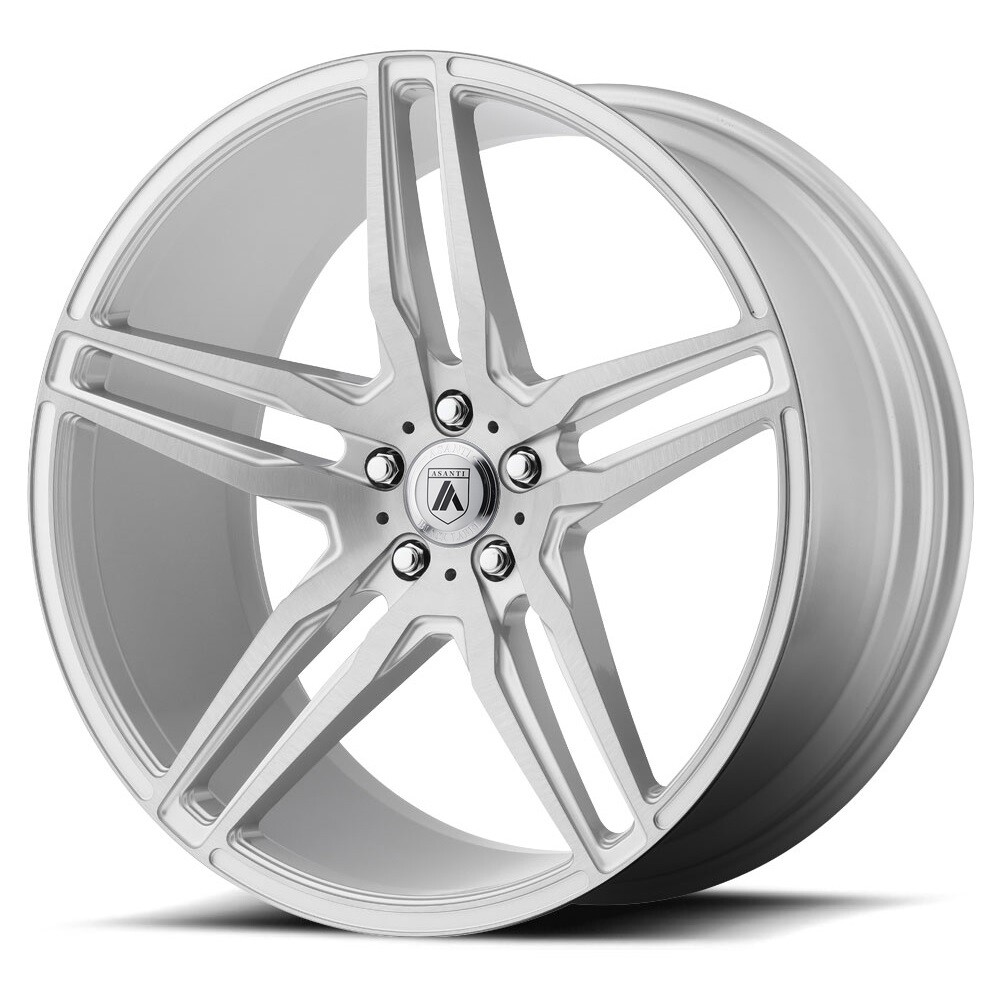 ASANTI ABL-12 Orion 19x9.5 5x120 ET45 Silver Carbon Fiber Wheel-image