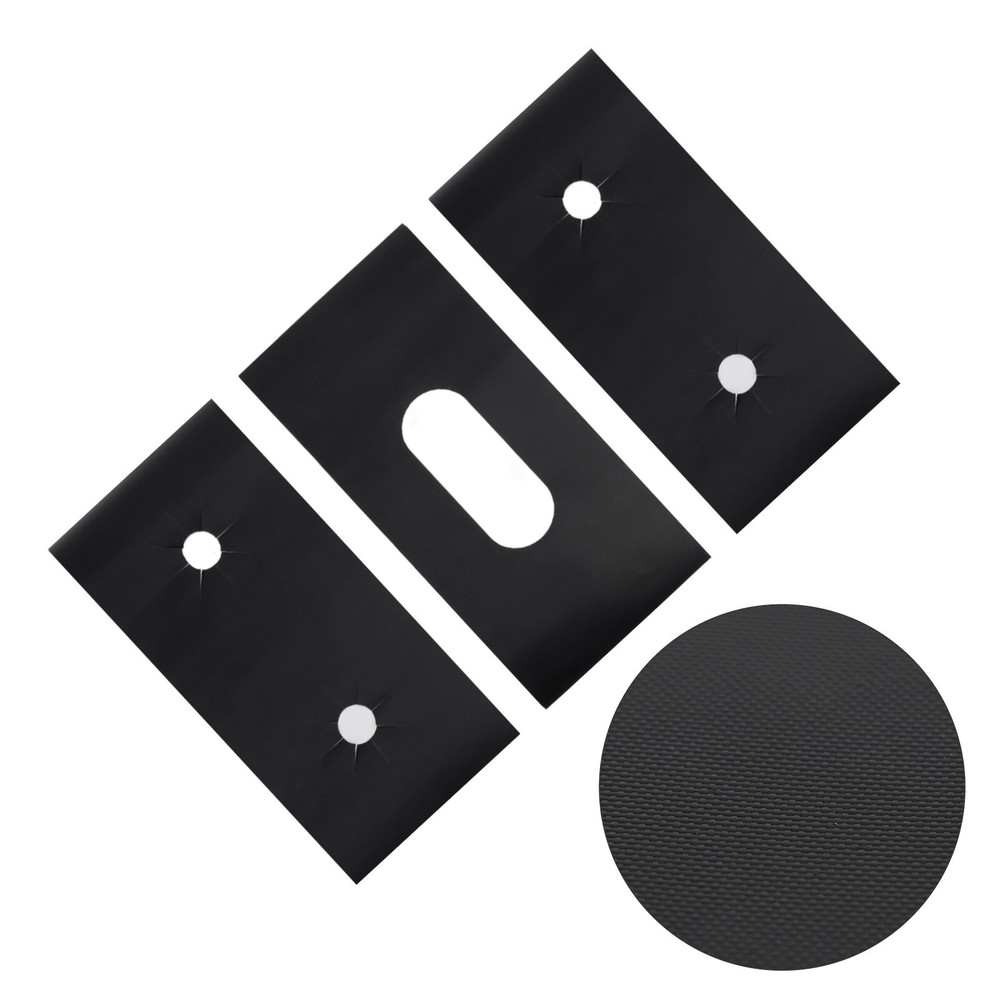 Easy to Clean 5Hole Gas Stove Pad Protective Cover for Samsung Gas Stove