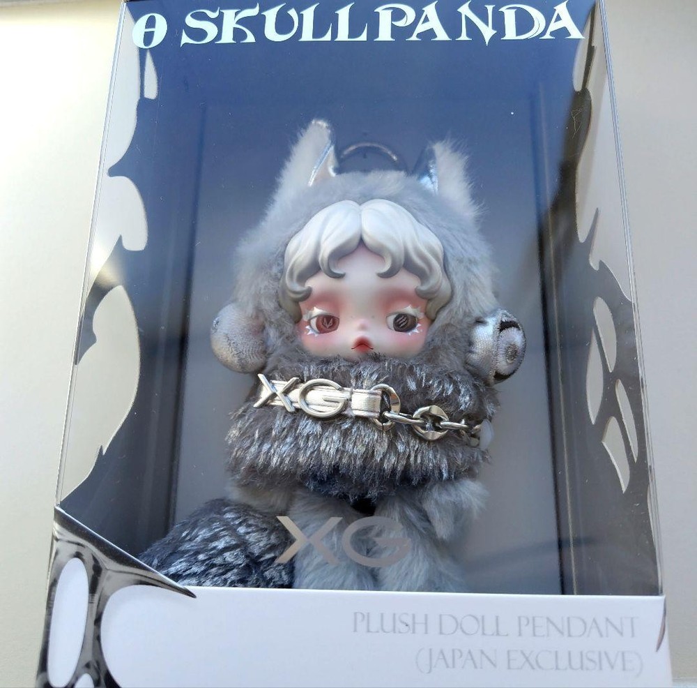 SKULLPANDA XG Plush Doll Pendant Japan Exclusive SKULLPANDA POP UP SHOP ALPHAZ J